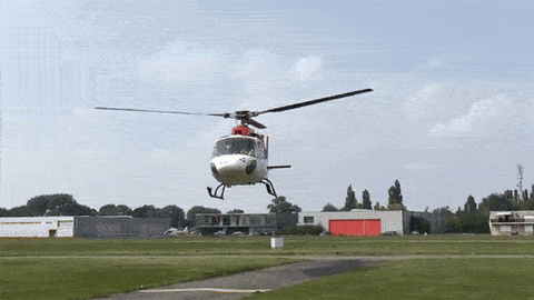 Eurocopter Twinstar Landing