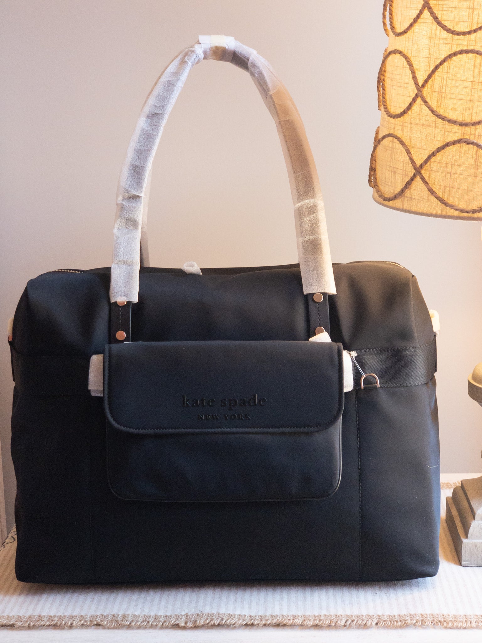 kate spade journey nylon duffle bag