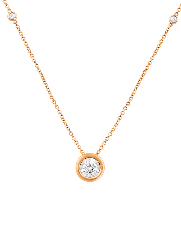 rose gold diamond set