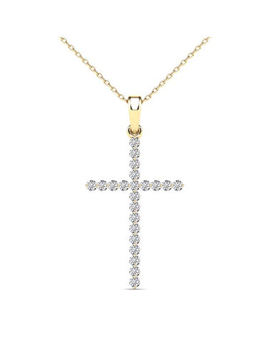 Total 39+ imagen michael kors cross necklace