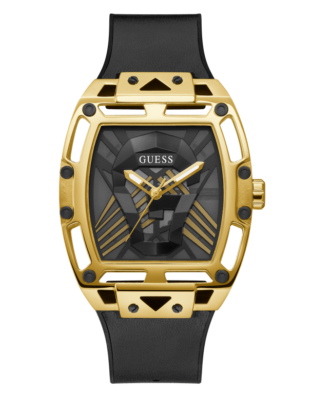 Guess - Gents Phoenix Black & Gold Watch - GW0500G1 - 785679