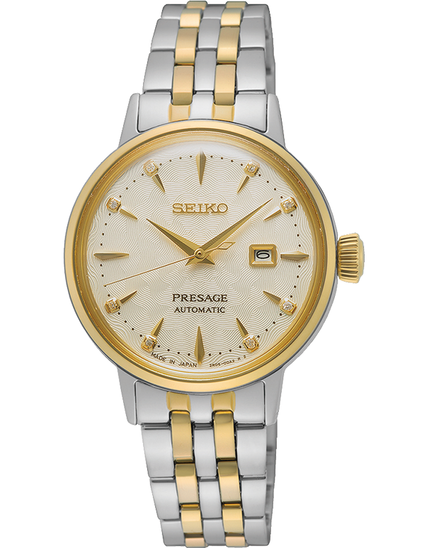 Seiko - Presage Cocktail Time Ladies Automatic Dress Watch - SRE010J -