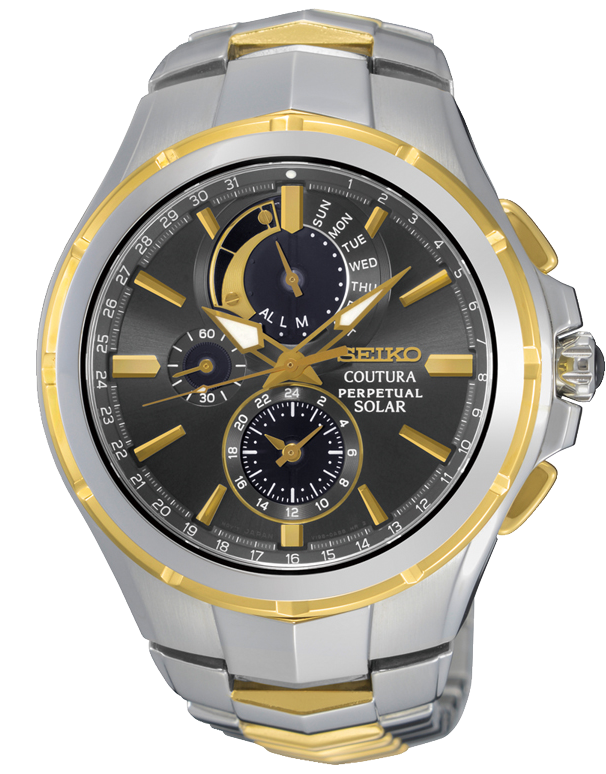 Seiko - Coutura Solar Chronograph Perpetual - SSC376P-9 - 759777