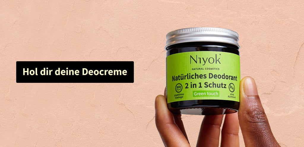 Deocreme ohne Aluminium