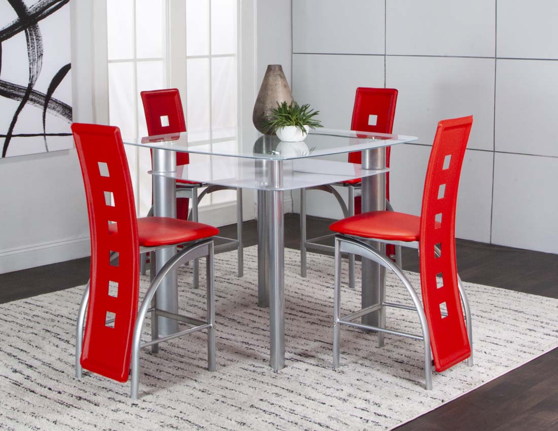 red dinette set