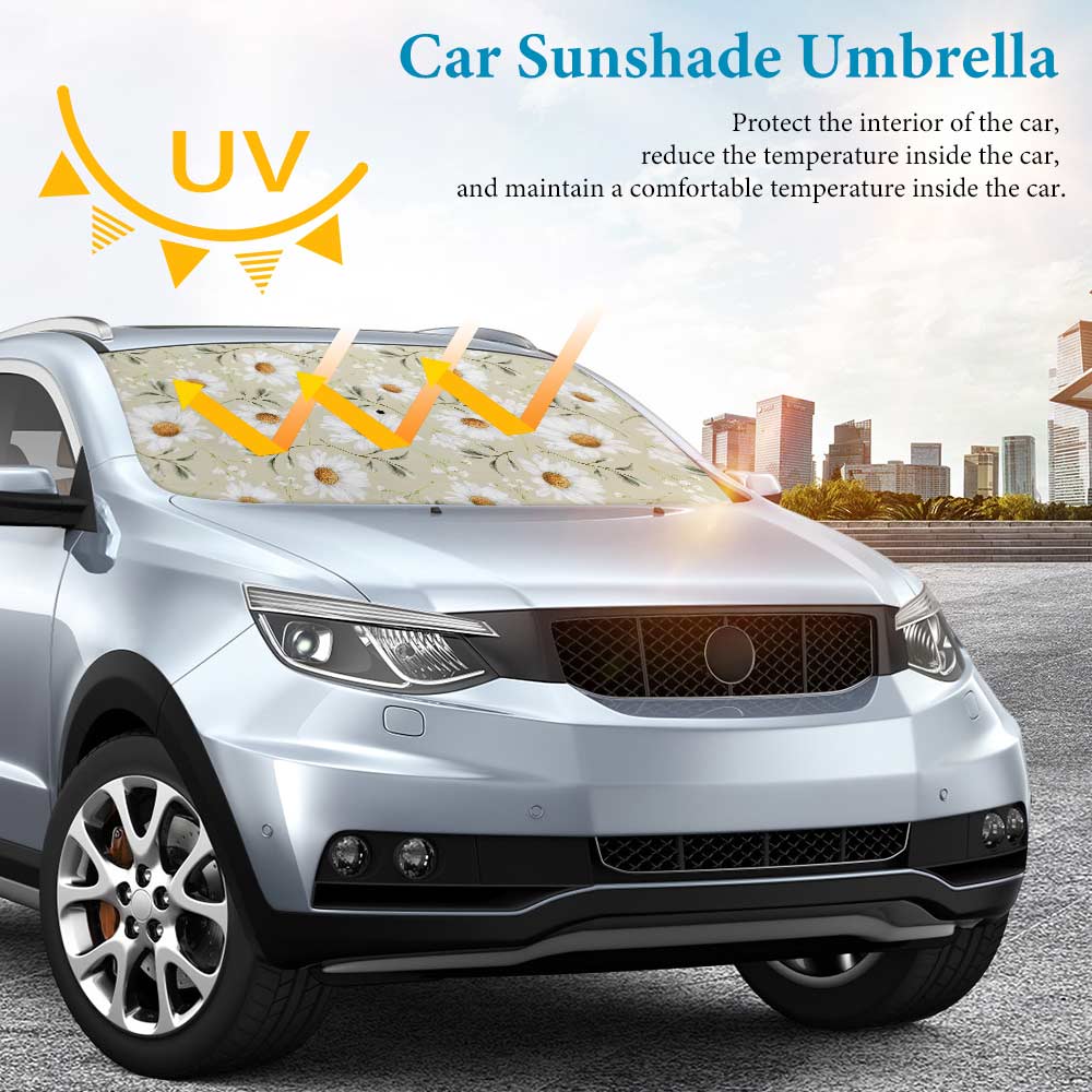 Frontscheibenabdeckung UV-Schutz Auto Sonnenschirm Auto Frontscheiben  Sonnenschutz für meisten Auto & SUV mit Foto Design Motiv Text selbst  gestalten und bedrucken