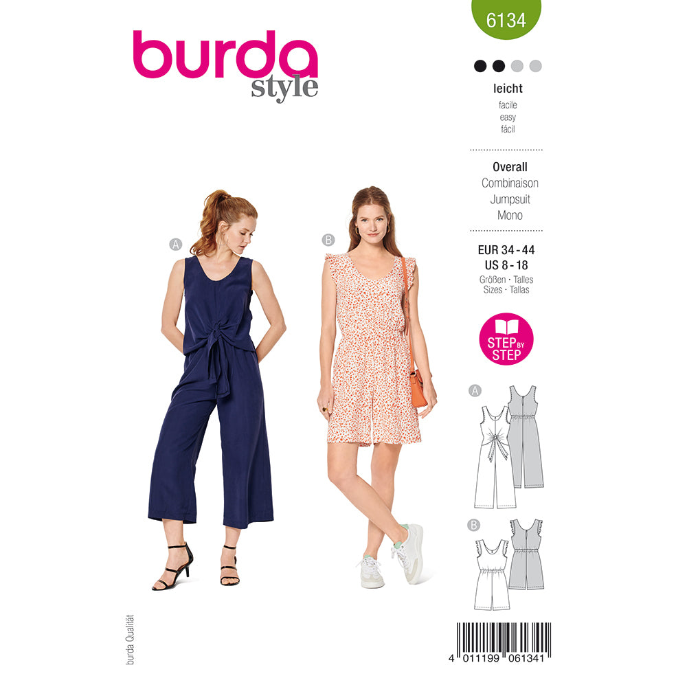 Burda 6332 - high waist pants with permanent pleats – La CaSa de la Couture
