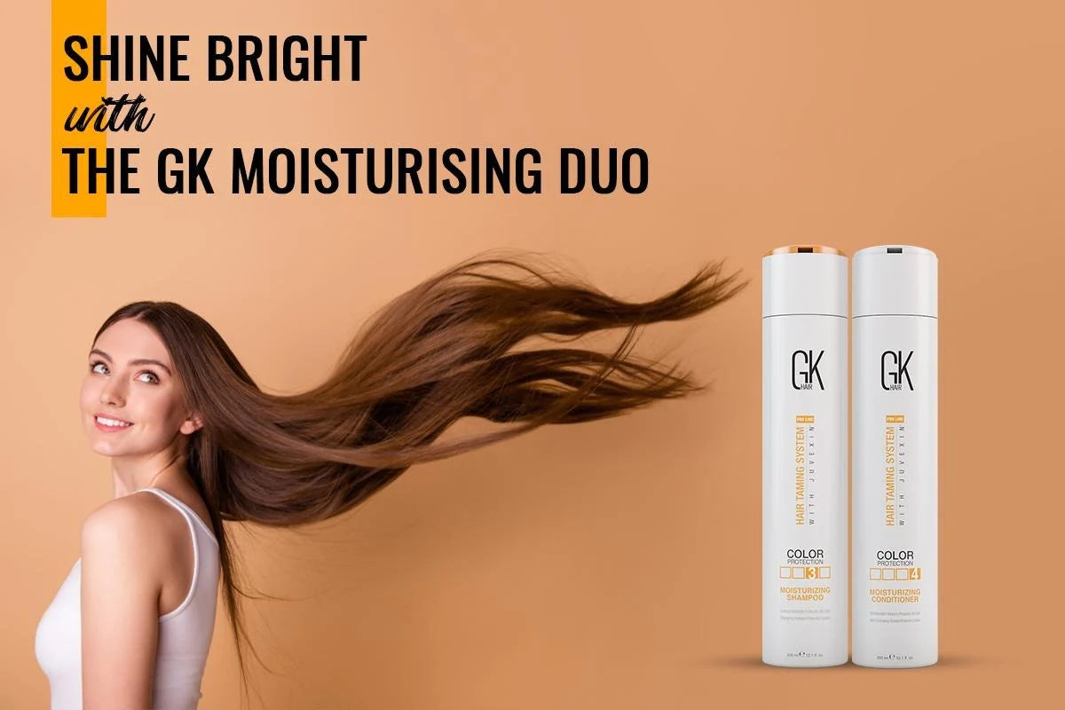 Moisturizing Shampoo and Conditioner | GK Hair KSA