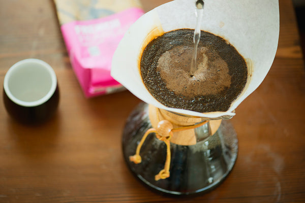 Pour Over Coffee, Chemex brewer