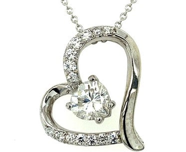 moissanite necklace