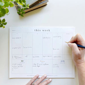 Weekly Planner Notepad || This Week - Lyon and Pearle