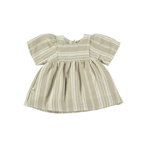 Baby Dress || Beige - Lyon and Pearle