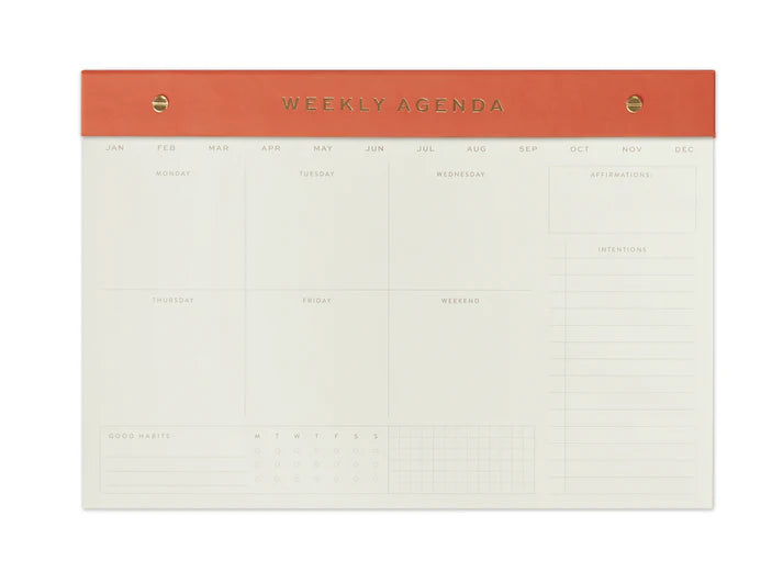 Weekly Postbound Notepad || Chili