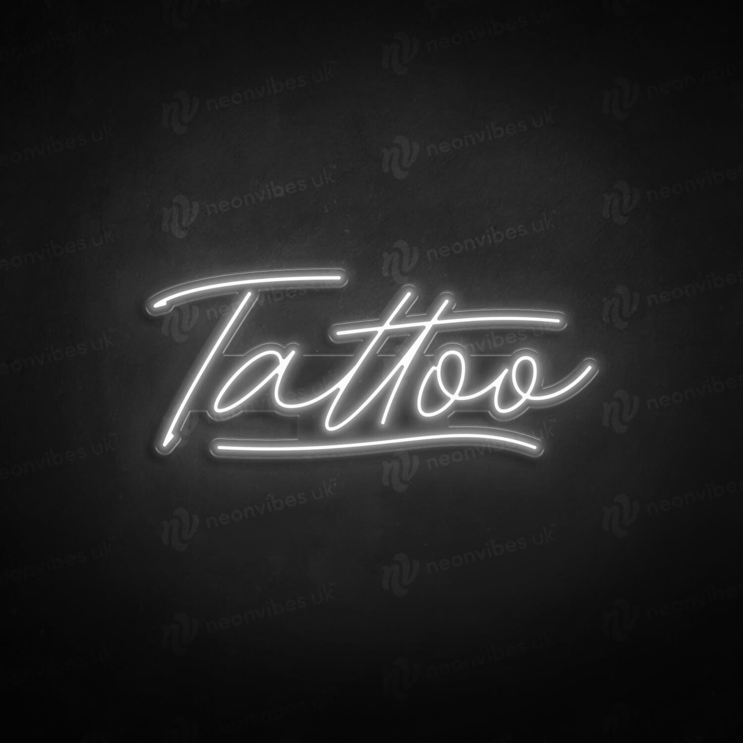Tattoo Neon Sign by Stocksy Contributor Simon Bolz  Stocksy