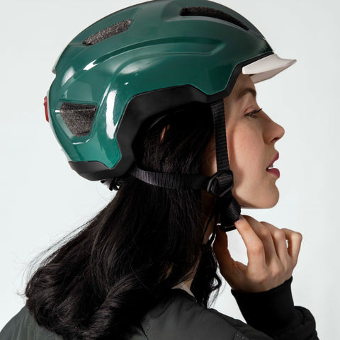 Bike helmet with Fidlock® system
