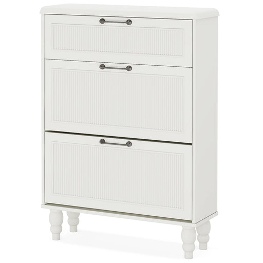 Ottilia - Storage Bench with Drawers Shoe Cabinet Entryway Shoe