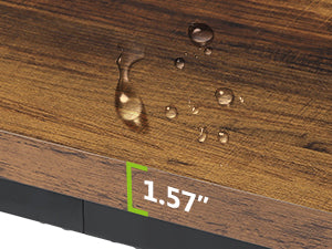 63" Executive Desk, Large Computer Desk for Home Office