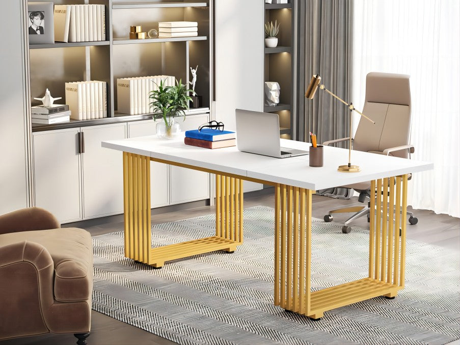 Buy wholesale Seven Extendable Desk - Glossy White