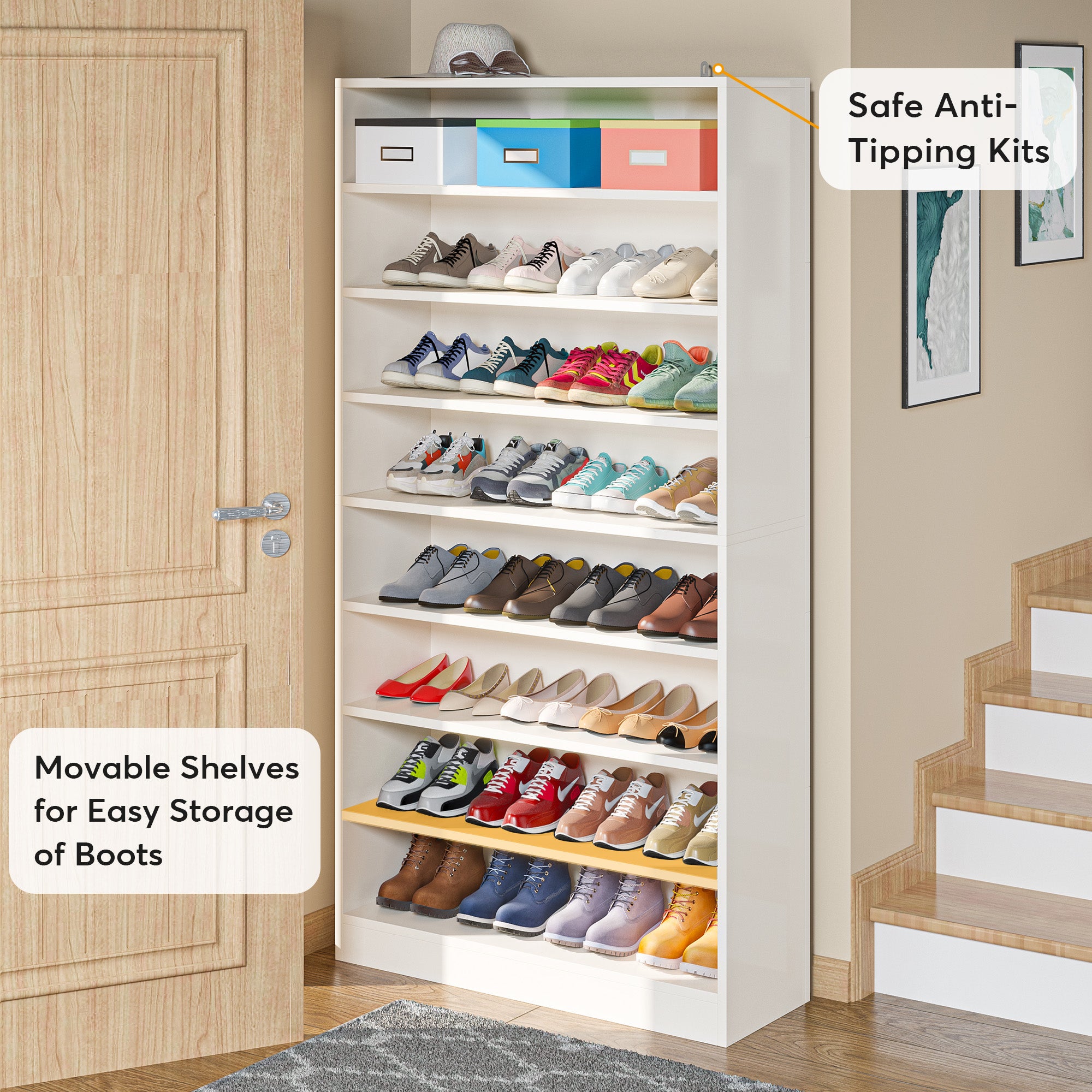 6 Practical Shoe Storage Ideas for Small Spaces — Tribesigns