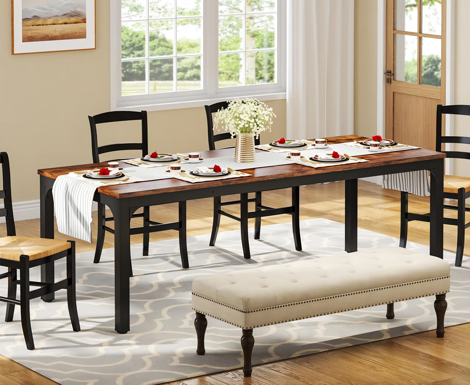 Tribesigns Dining Table, 78