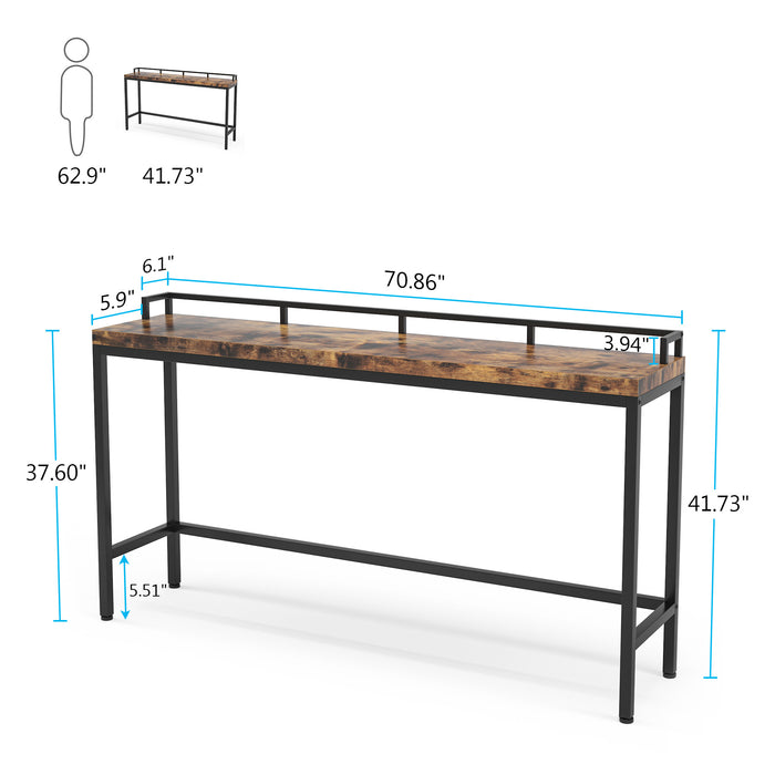 Tribesigns Console Table, 70.9 inch Extra Long Sofa Table Tribesigns