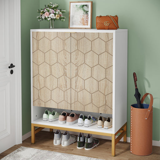 Open Wicker Shoe Cabinet (UPS $85)