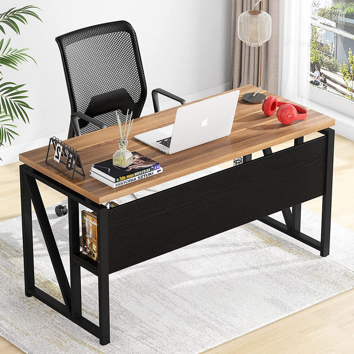 Tribesigns L-Shaped Desk Set, 55