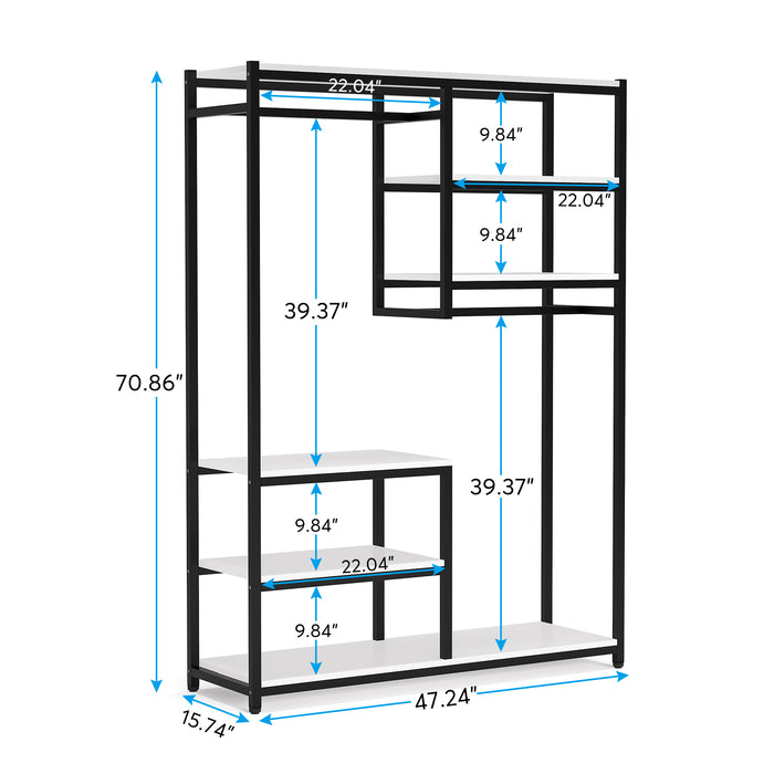 TribeSigns Tribesigns Freestanding Closet Organizer, 75 inch