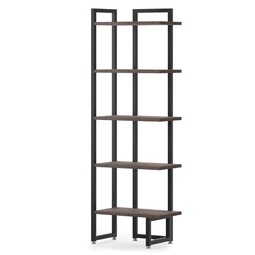 5-Tier / 6-Tier Corner Shelf Small Bookshelf Storage Rack for Small  SpaceWhite / 5-Tier