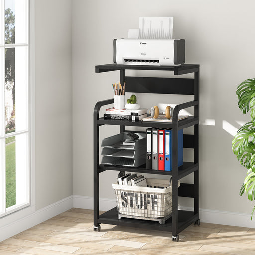 7-Tier Dual Shoe Rack Free Standing Shelves Storage Shelves Concise-Bl –  Aiden's Corner