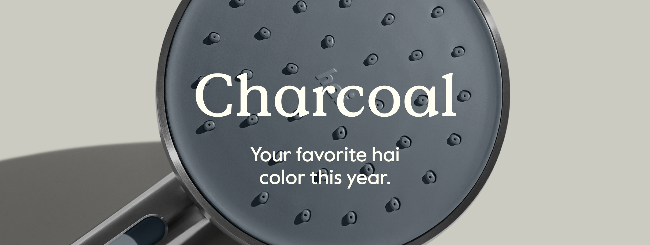 Charcoal smart & bluetooth shower head by hai