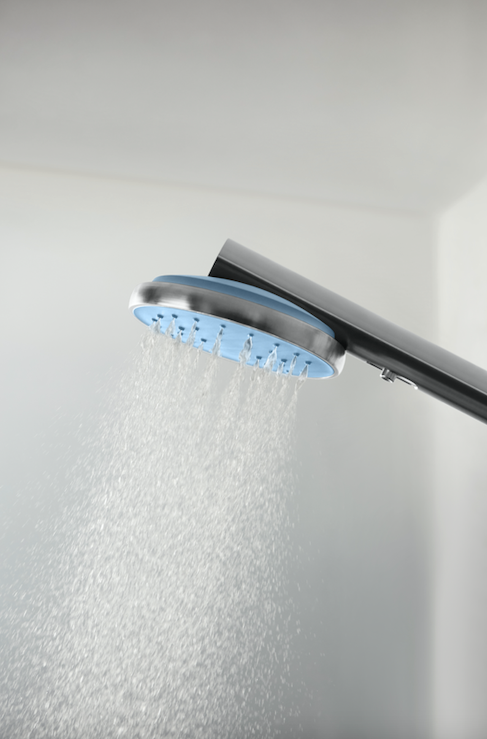 Blue Low Flow Shower Head