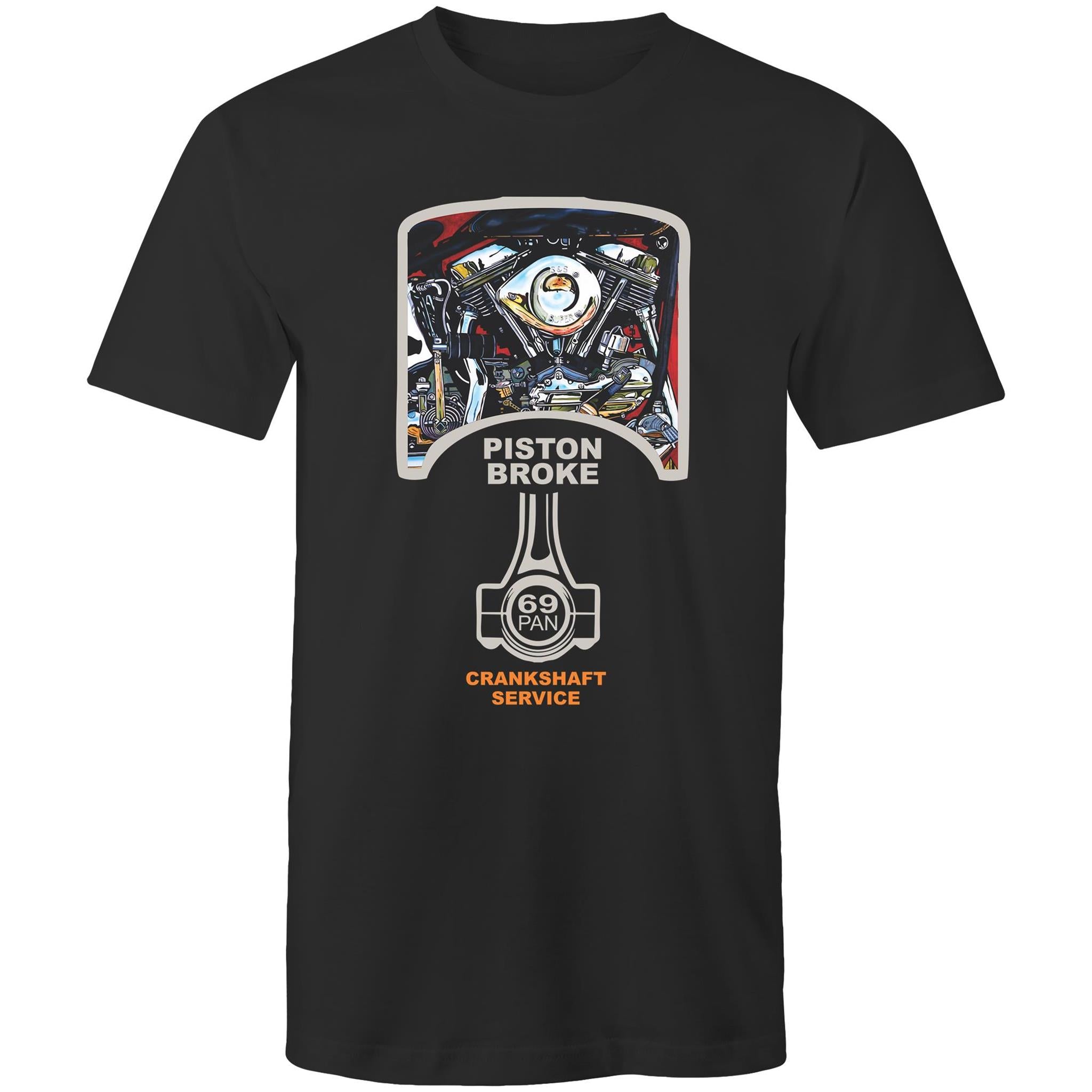 Piston Broke - Mens T-Shirt – the inappropriate t-shirt co.