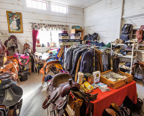 photo of our horse consignment area