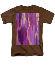 Load image into Gallery viewer, Pink and Gold Ikat - Men&#39;s T-Shirt  (Regular Fit)
