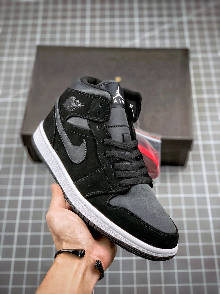 jordan 1 mid nylon black anthracite