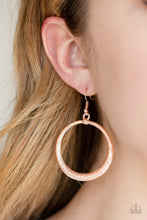 Load image into Gallery viewer, Paparazzi Modern Shimmer - Rose Gold Earring
