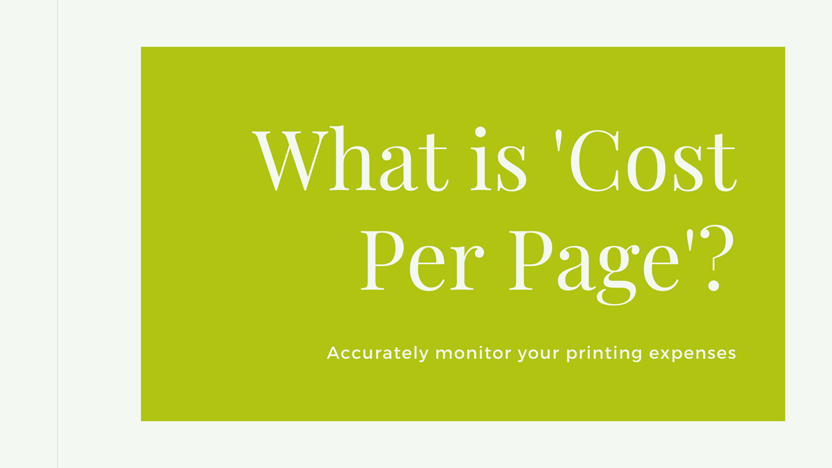 What Is 'Cost Per Page'? — Per