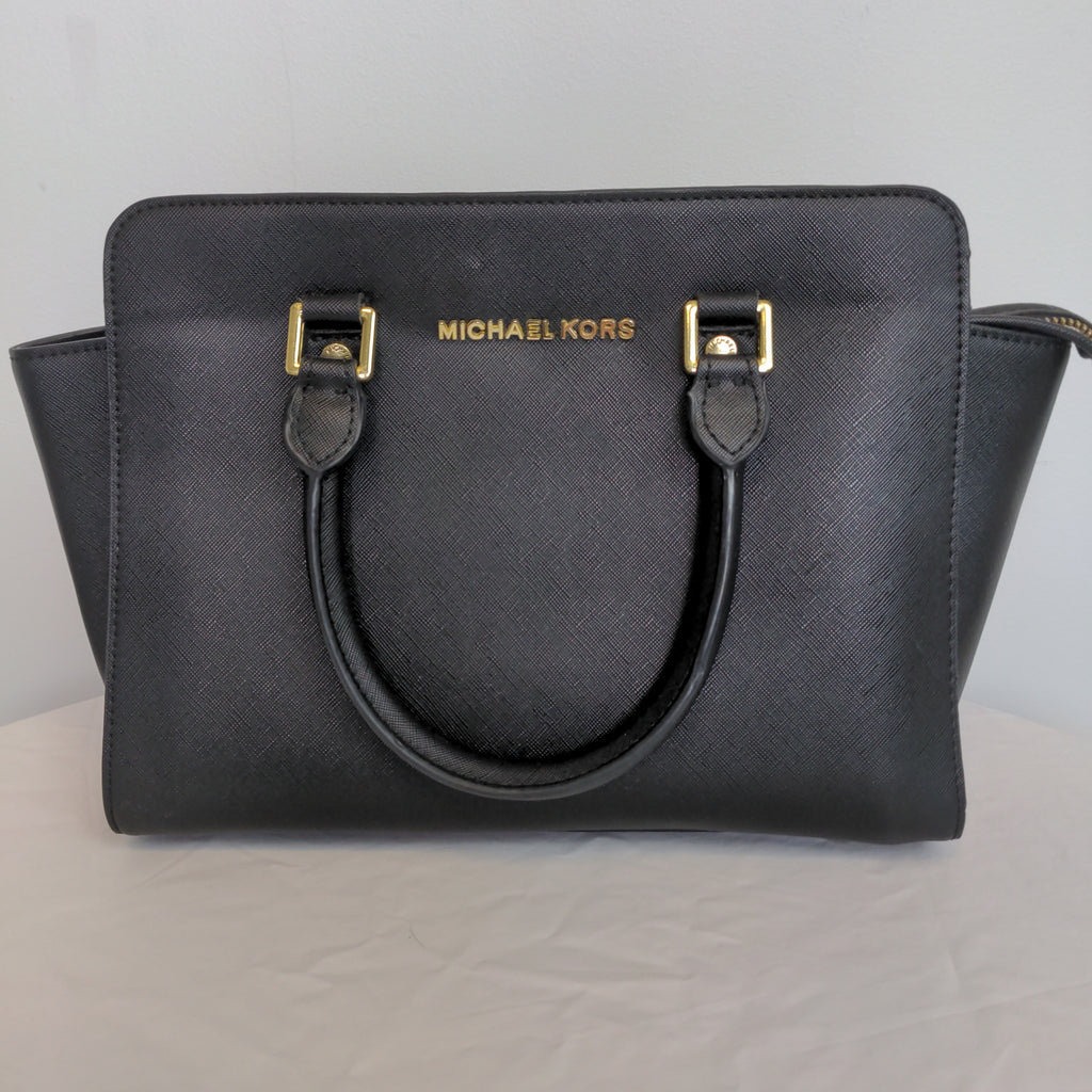 michael kors classic black bag