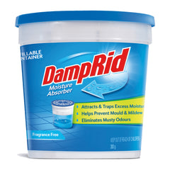 DampRid Refillable Moisture Absorber Fragrance Free 300g FG01