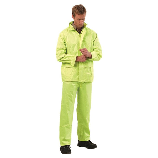 Pro Choice Hi-Vis Yellow Rain Suit Extra Large RSHVXL - Double Bay Hardware