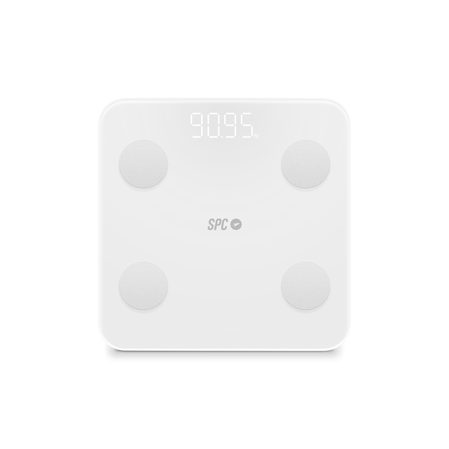 SPC Atenea Fit 3 Báscula Inteligente Bluetooth Blanca