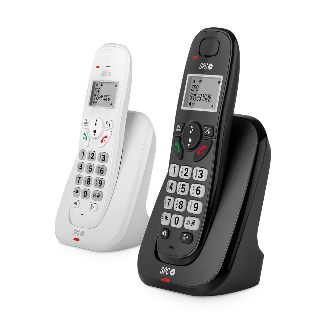 Spc Comfort Kairo - Teléfono Fijo Inalámbrico Mayores, Teclas Xl,  Compatible Con Audífonos con Ofertas en Carrefour