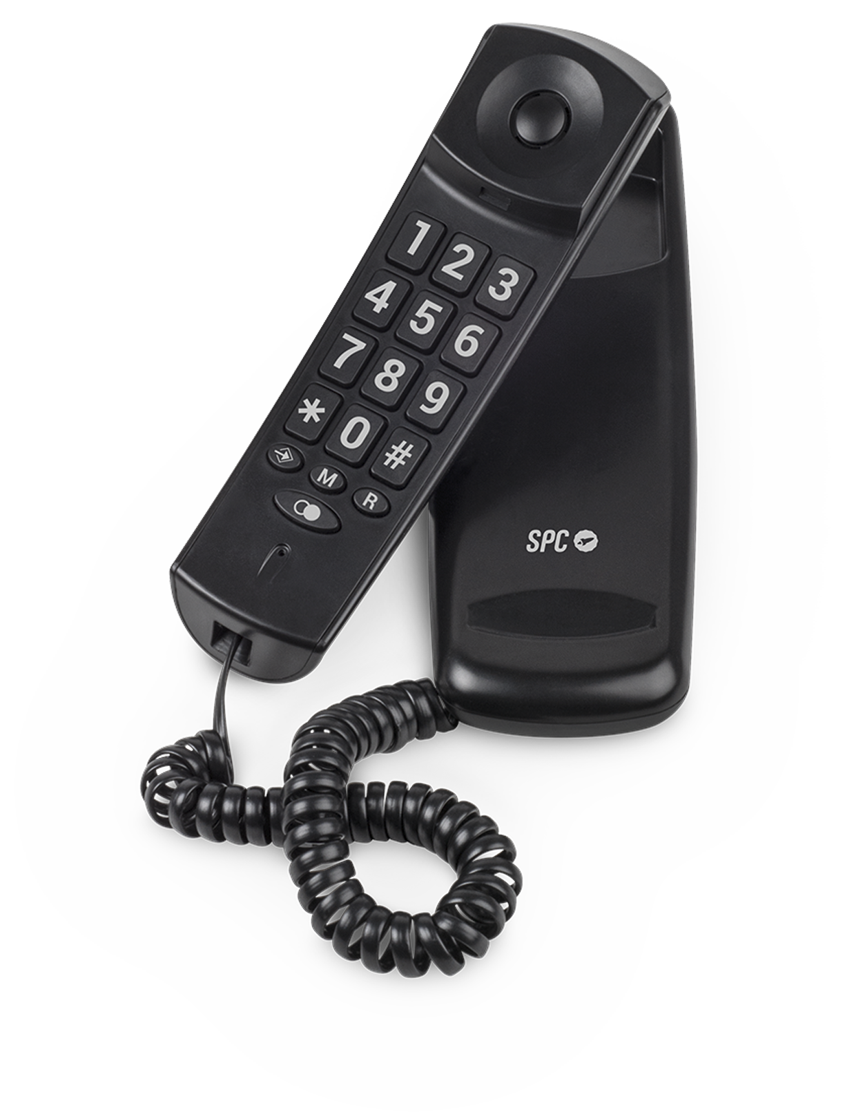 Telefono Fijo inalámbrico SPC Retro Deluxe Negro