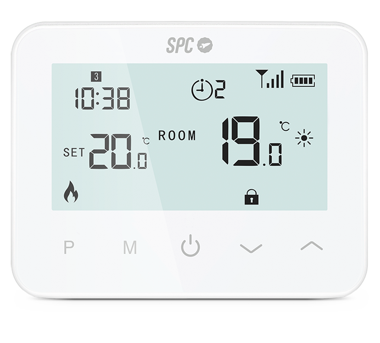 SPC Vesta Thermostat Termostato Inteligente WiFi para Caldera de Gas con  Control por App Blanco, Pc