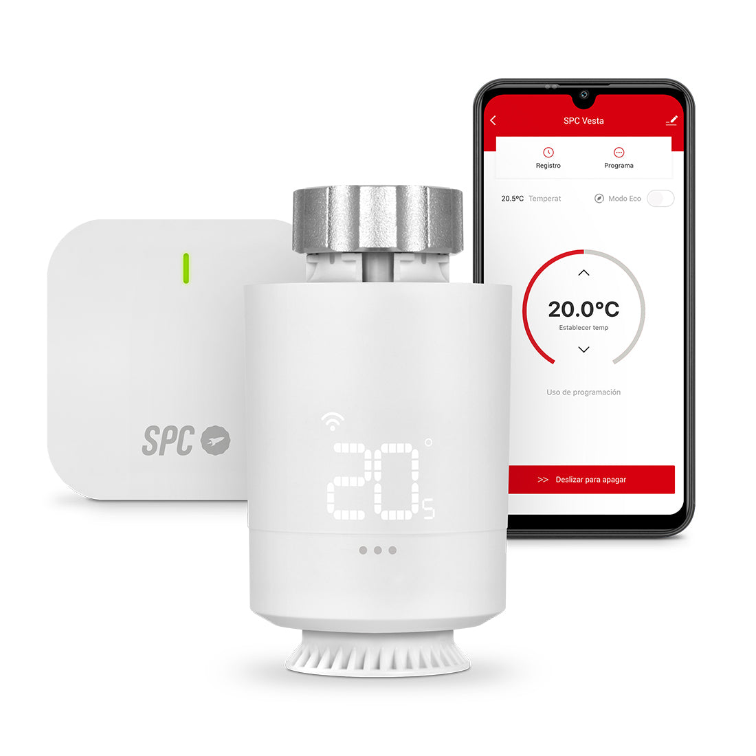SPC Vesta Thermostat – Termostato calefacción WiFi para Caldera de