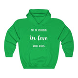 Out of My Mind in Love with Jesus Hoodie