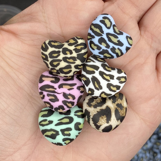 Animal Print Ribbon Bow Focal Bead – CTS Wholesale Silicone