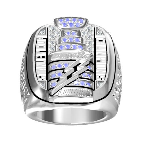 Custom 2004 Tampa Bay Lightning NHL Stanley Cup Championship Ring