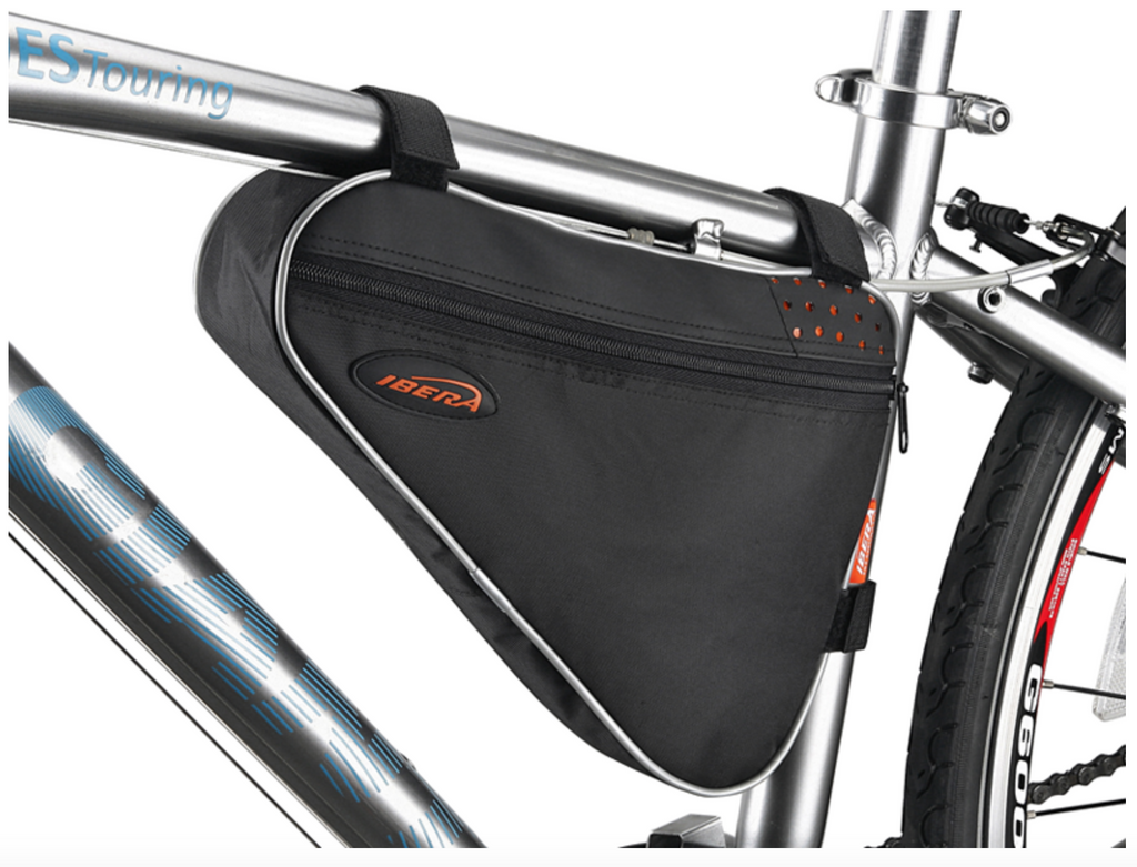 triangle frame bag bike